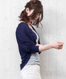 UVカットモモンガカーディガン Mサイズ ブラック8/3-8/31 mili an deni（ミリアンデニ） レディース カーディガン UVカット