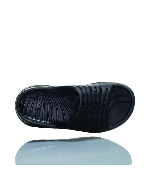 HOKA(ホカ)の「ホカ HOKA ORA RECOVERY SLIDE 1099673(サンダル・メンズ・ブラック×ブラック・26.0cm/27.0cm/28.0cm/25.0cm)」の3枚目の写真