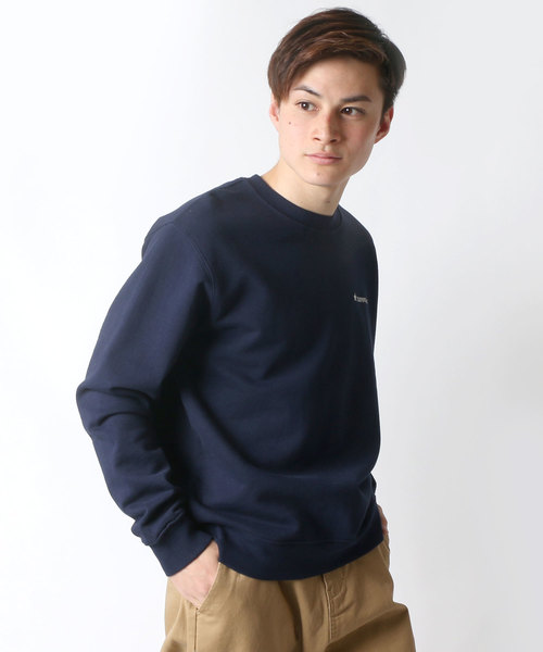 CONVERSE（コンバース）の「CONVERSE/コンバース ワンポイントプルオーバークルースウェット トレーナー（スウェット・メンズ・ホワイト/ブラック/ネイビー/グレー・M/L/XL）」の15枚目の写真