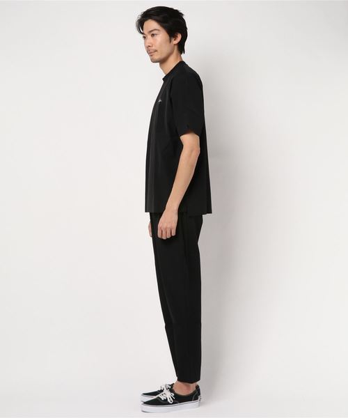 THOUSAND MILE（サウザンドマイル）の「THOUSAND MILE / サウザンドマイル　ショートスリーブセットアップ(Tシャツ・パンツ・ポーチ　セット）（Tシャツ/カットソー・メンズ・ブラック/ネイビー・S/L/M）」の4枚目の写真