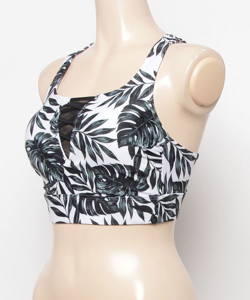 EMODA（エモダ）の「EMODA/エモダ  水陸両用  フィットネスブラトップ  345210（水着・レディース・ホワイト/ブラック・11号/9号）」の3枚目の写真