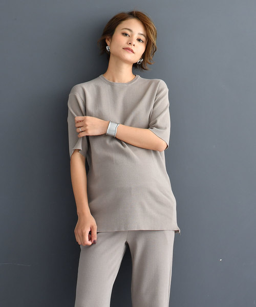 【セール】授乳サマーニット マタニティセットアップ（マタニティウェア/グッズ）｜CHOCOA（チョコア）