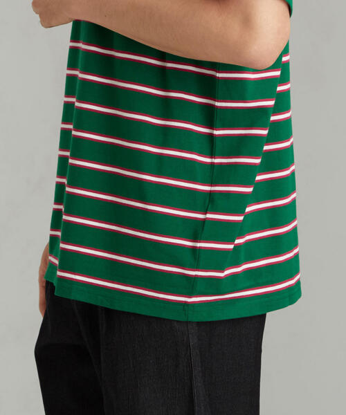 Carhartt（カーハート）の「[カーハート] SC★CARHARTT HOUSTON ポケット Tシャツ（Tシャツ/カットソー・メンズ・ダークグリーン/ピンク・SMALL/MEDIUM/LARGE）」の11枚目の写真