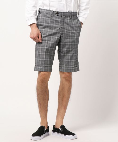 CRAFT STANDARD BOUTIQUE(クラフトスタンダードブティック)の「タックショートパンツ2○(その他パンツ・メンズ・その他5/その他8/チェック/ブラック系その他3/その他9・LL/S/M/L)」の4枚目の写真
