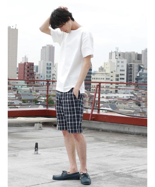 CRAFT STANDARD BOUTIQUE(クラフトスタンダードブティック)の「タックショートパンツ2○(その他パンツ・メンズ・その他5/その他8/チェック/ブラック系その他3/その他9・LL/S/M/L)」の18枚目の写真