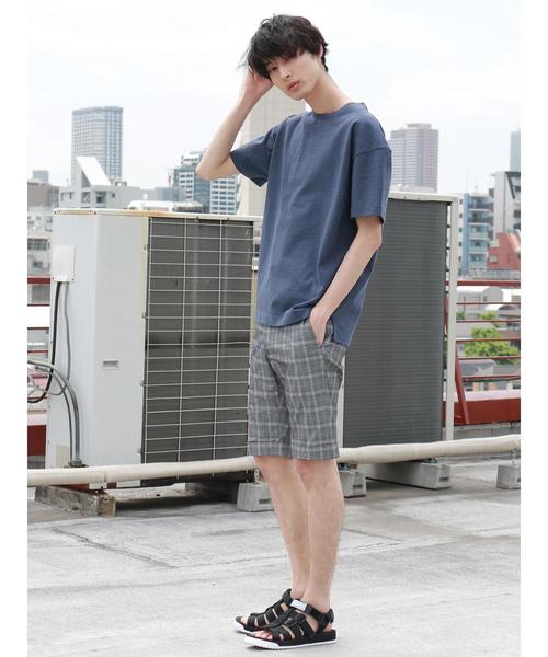 CRAFT STANDARD BOUTIQUE(クラフトスタンダードブティック)の「タックショートパンツ2○(その他パンツ・メンズ・その他5/その他8/チェック/ブラック系その他3/その他9・LL/S/M/L)」の21枚目の写真