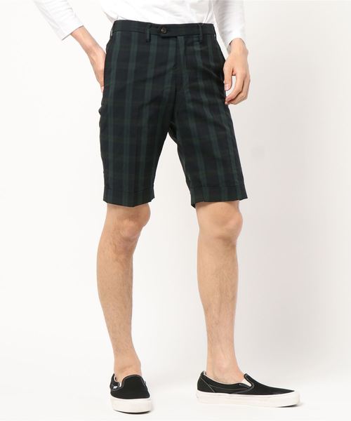CRAFT STANDARD BOUTIQUE(クラフトスタンダードブティック)の「タックショートパンツ2○(その他パンツ・メンズ・その他5/その他8/チェック/ブラック系その他3/その他9・LL/S/M/L)」の6枚目の写真