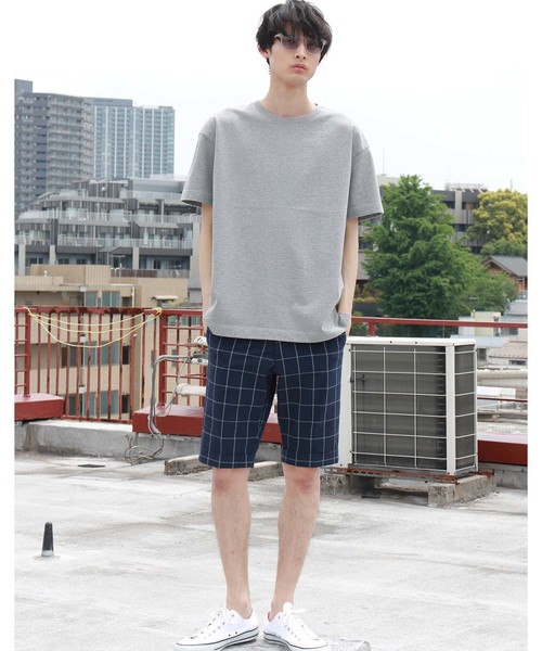 CRAFT STANDARD BOUTIQUE(クラフトスタンダードブティック)の「タックショートパンツ2○(その他パンツ・メンズ・その他5/その他8/チェック/ブラック系その他3/その他9・LL/S/M/L)」の8枚目の写真