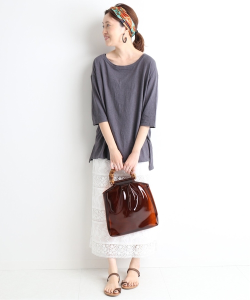 SLOBE IENA（スローブイエナ）の「SLOBE IENA Fi.m レーススカート（スカート・レディース・ホワイト・36/38）」の18枚目の写真