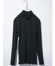 MEDE19F テレコハイネックトップス