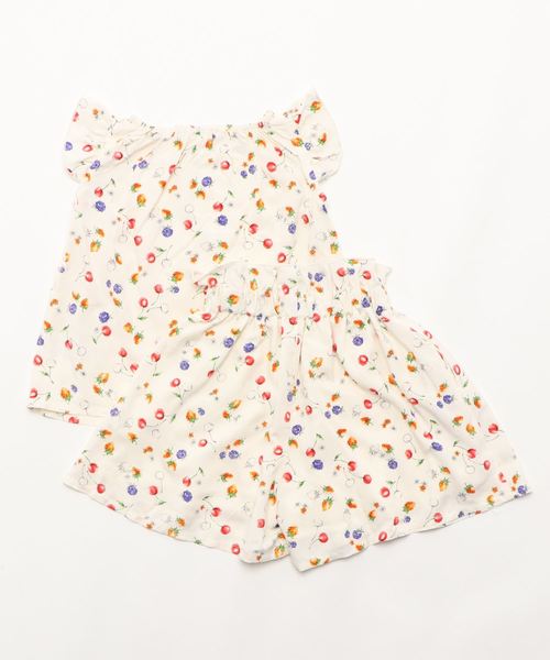 GLOBAL WORK（グローバルワーク）の「【キッズ】セットアップショーツ/837022（Tシャツ/カットソー・キッズ・ネイビー/ダークブルー/ホワイト系その他2・LARGE/MEDIUM/SMALL/X-LARGE/XX-LARGE）」の4枚目の写真