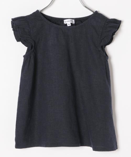 GLOBAL WORK（グローバルワーク）の「【キッズ】セットアップショーツ/837022（Tシャツ/カットソー・キッズ・ネイビー/ダークブルー/ホワイト系その他2・LARGE/MEDIUM/SMALL/X-LARGE/XX-LARGE）」の9枚目の写真