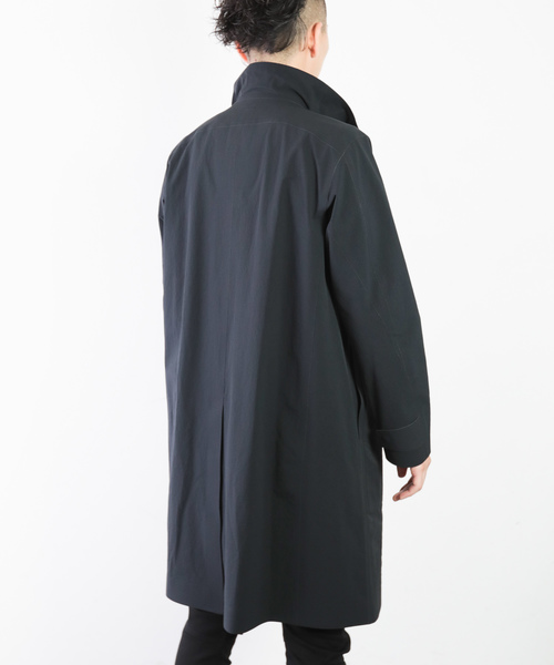 ATTACHMENT（アタッチメント）の「ナイロンストレッチ スタンドカラー 