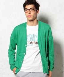 green label relaxing | ◎LINEN V/カーディガン 14G ◆(カーディガン/ボレロ)