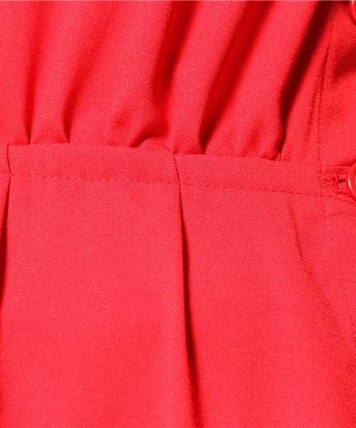 Kastane（カスタネ）の「【Kastane】肩リボンサロペット（サロペット/オーバーオール・レディース・レッド/ネイビー・FREE）」の10枚目の写真