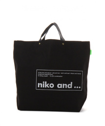 niko and... | オリジナルニコロゴトート2WAYバッグ(トートバッグ)
