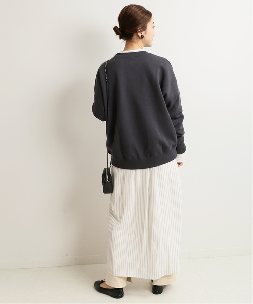 セール】刺しゅうロゴ裏毛プルオーバー◇（Tシャツ/カットソー