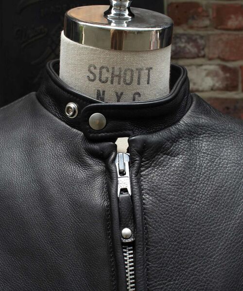 オンライン買い Schott ショット Cafe Racer New Naked カフェレーサー ニューネイキッド ライダースジャケット Schott ショット のファッション ショッピング卸値 Calemboadvogados Com Br