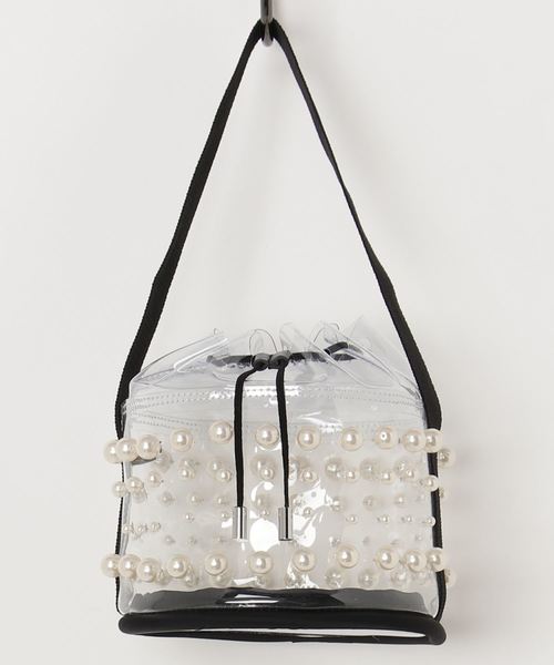 LUDLOW（ラドロー）の「pearl pvc bucket bag（ショルダーバッグ