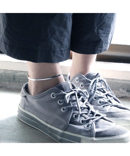 YArKA（ヤーカ）の「【YArKA/ヤーカ】silver925 flat chain anklet[SNK]/フラットチェーンアンクレット シルバー925（アンクレット・レディース・シルバー・FREE）」の5枚目の写真