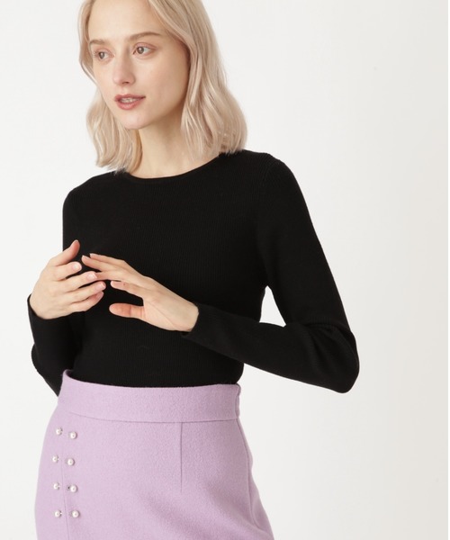 セール マノアリブニット ニット セーター Jillstuart ジル