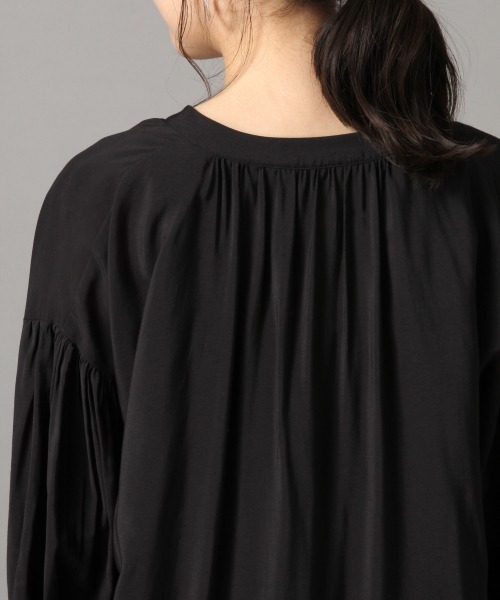 LOWRYS FARM（ローリーズファーム）の「カフタンワンピース　870306（ワンピース・レディース・ブラック/ベージュ/ブルー/グリーン/アイボリー・FREE）」の9枚目の写真