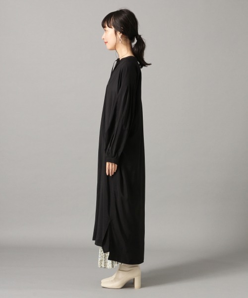 LOWRYS FARM（ローリーズファーム）の「カフタンワンピース　870306（ワンピース・レディース・ブラック/ベージュ/ブルー/グリーン/アイボリー・FREE）」の7枚目の写真