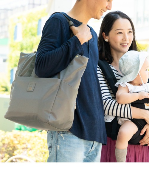 & chouette（アンドシュエット）の「たまひよコラボマザーズリュック（バックパック/リュック・レディース・ラベンダー/ブラック/グレイッシュベージュ/ダークブルー/ベージュ/グレー・FREE）」の21枚目の写真