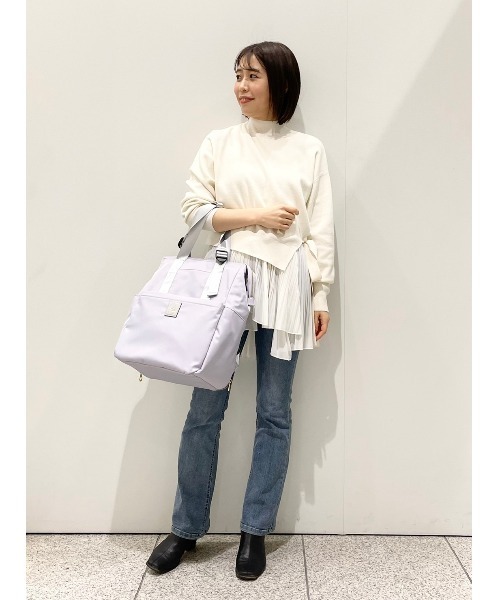 & chouette（アンドシュエット）の「たまひよコラボマザーズリュック（バックパック/リュック・レディース・ラベンダー/ブラック/グレイッシュベージュ/ダークブルー/ベージュ/グレー・FREE）」の22枚目の写真