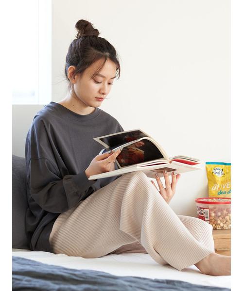AMERICAN HOLIC(アメリカンホリック)の「変形クルーネックカットチュニック*(Tシャツ/カットソー・レディース・チャコールグレー/ベージュ/オフホワイト/ミント・FREE)」の21枚目の写真