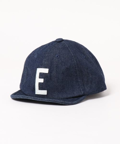 GRIN BUDDY（グリンバディ）の「【GRIN BUDDY / グリンバディ】キッズ デニムアルファベットキャップ/AtoZ Sim Logo Cap（キャップ・キッズ・H/P/X/I/Q/Y/C/L/T/A/J/R/Z/F/N/V/G/O/W/B/K/S/E/M/U/D・54cm）」の6枚目の写真