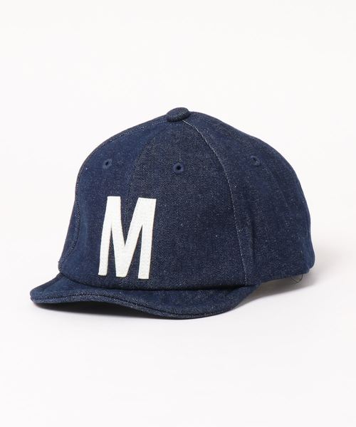 GRIN BUDDY（グリンバディ）の「【GRIN BUDDY / グリンバディ】キッズ デニムアルファベットキャップ/AtoZ Sim Logo Cap（キャップ・キッズ・H/P/X/I/Q/Y/C/L/T/A/J/R/Z/F/N/V/G/O/W/B/K/S/E/M/U/D・54cm）」の14枚目の写真