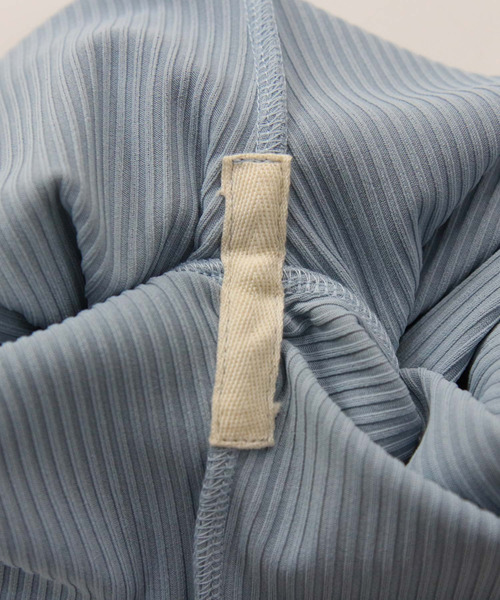 Bee des Bee（ビーデスビー）の「ラインパンツ（レギンス/スパッツ・キッズ・サックスブルー/カーキ/ブラック/ブラウン/ミント/ベージュ/ラベンダー/グレー/ピンク・130cm/150cm/100cm/140cm/110cm/120cm）」の14枚目の写真