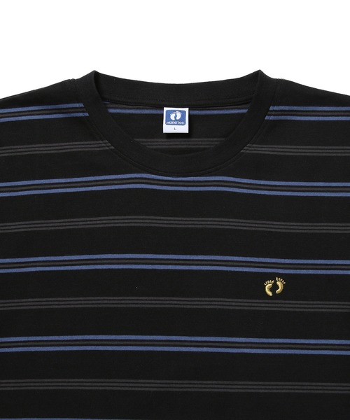 HANGTEN（ハンテン）の「HANG TEN×JUNRedボーダーＴＥＥ（Tシャツ/カットソー・メンズ・ベージュ系その他/ブラック・L/M）」の10枚目の写真