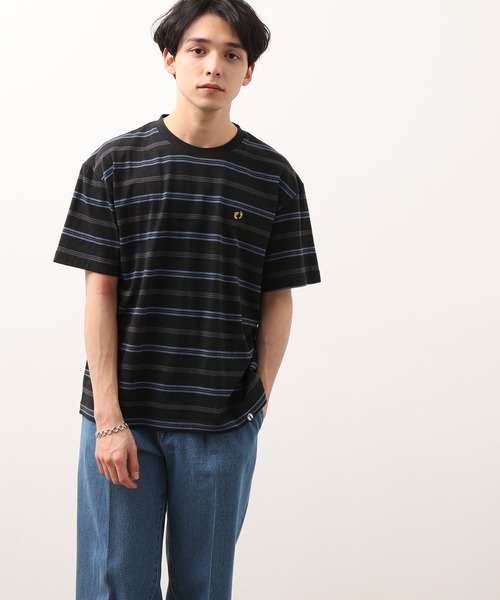 HANGTEN（ハンテン）の「HANG TEN×JUNRedボーダーＴＥＥ（Tシャツ/カットソー・メンズ・ベージュ系その他/ブラック・L/M）」の14枚目の写真