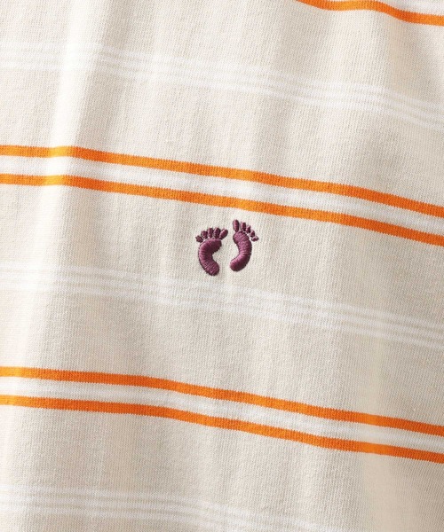 HANGTEN（ハンテン）の「HANG TEN×JUNRedボーダーＴＥＥ（Tシャツ/カットソー・メンズ・ベージュ系その他/ブラック・L/M）」の12枚目の写真