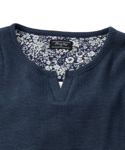 MEN'S BIGI(メンズビギ)の「ヴィンテージ風ワッフルカットソー(Tシャツ/カットソー・メンズ・パープル/ホワイト/ネイビー/ブラック・03/02/01)」の20枚目の写真