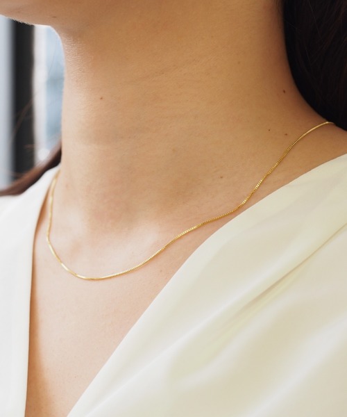 sowi（ソーイ）の「SV925　サイズ調整可　シルバー　チェーン　ネックレス（ネックレス・レディース・ゴールド系その他/シルバー系その他2/シルバー系その他/ゴールド系その他2/ピンク系その他2/ピンク系その他・40cm）」の15枚目の写真