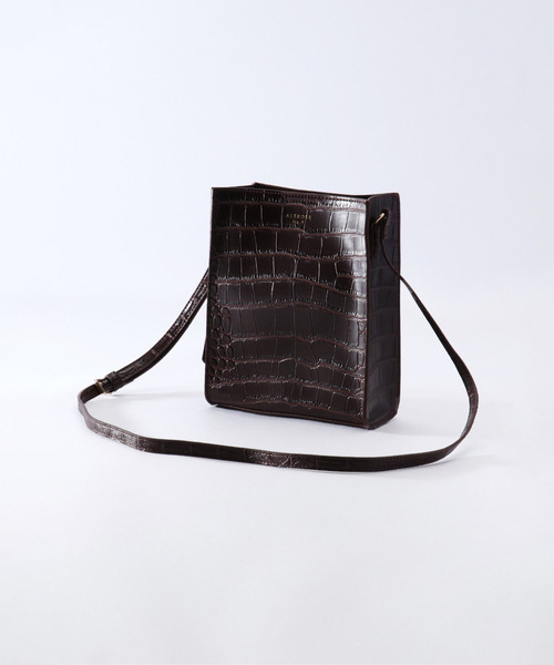 VENCEEXCHANGE（ヴァンスエクスチェンジ）の「縦型シンプル合皮バッグ（ショルダーバッグ・レディース・ブラック/ブラウン/グレー/その他35/オフホワイト/グリーン/パープル/ピンク/オレンジ/ライトカーキ/ベージュ系その他/ターコイズブルー・FREE）」の2枚目の写真