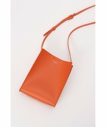 縦型シンプル合皮バッグ
