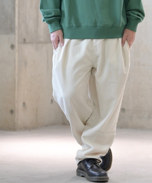 JOHN'S CLOSET(ジョンズクローゼット)の「【i】コーデュロイ シェフパンツ イージーパンツ(その他パンツ・メンズ・ブラック/ベージュ/ブラウン/ブルー/キナリ・LARGE/SMALL/X-LARGE/MEDIUM)」の3枚目の写真