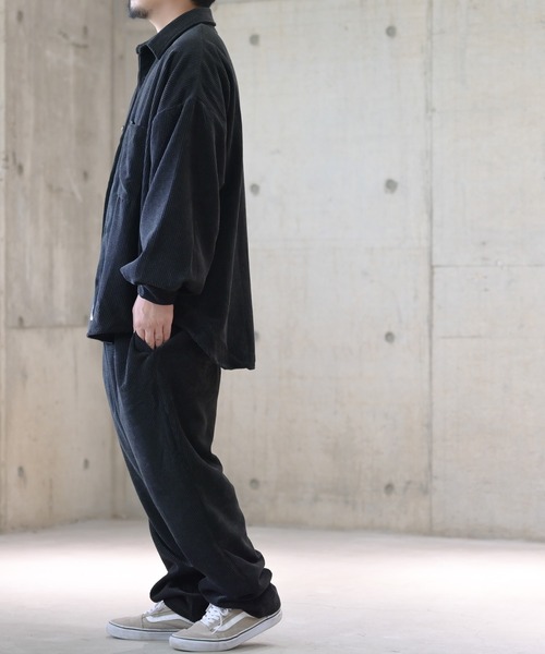 JOHN'S CLOSET(ジョンズクローゼット)の「【i】コーデュロイ シェフパンツ イージーパンツ(その他パンツ・メンズ・ブラック/ベージュ/ブラウン/ブルー/キナリ・LARGE/SMALL/X-LARGE/MEDIUM)」の16枚目の写真