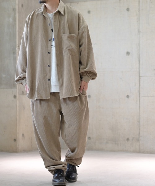 JOHN'S CLOSET(ジョンズクローゼット)の「【i】コーデュロイ シェフパンツ イージーパンツ(その他パンツ・メンズ・ブラック/ベージュ/ブラウン/ブルー/キナリ・LARGE/SMALL/X-LARGE/MEDIUM)」の17枚目の写真