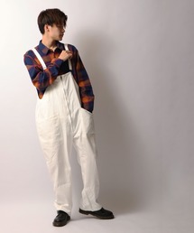 FUNALIVE（ファンアライブ）の「ツイル・デニムオーバーオール（サロペット/オーバーオール・メンズ）」