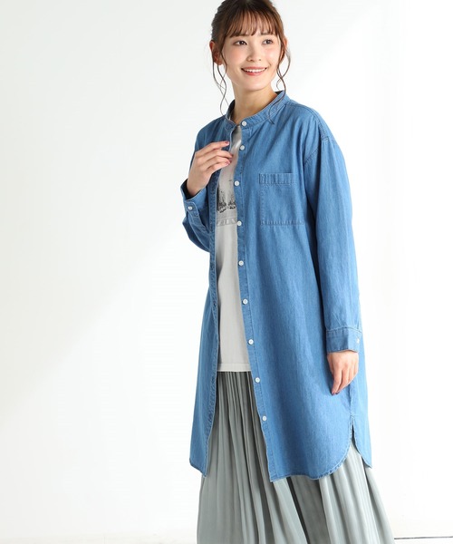 セール デニムマオカラーワンピ ワンピース Honeys ハニーズ のファッション通販 Zozotown