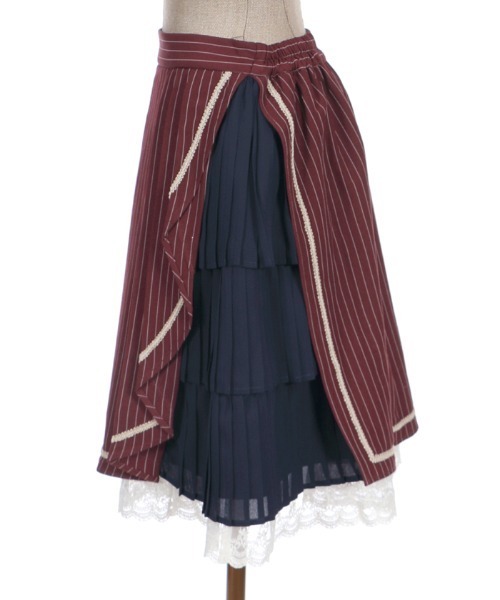 axes femme（アクシーズファム）の「アシメプリーツスカート