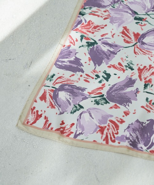 テーブルウェア　4枚セット　ナプキン　スカーフ　花柄　タペストリー テーブルウェア 4枚セット ナプキン スカーフ 花柄 タペストリー