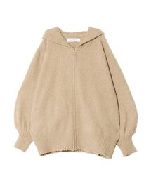 【ルームウェア】モコニットパーカー