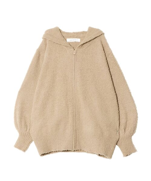 LAGUNAMOON（ラグナムーン）の「【ルームウェア】モコニットパーカー（その他トップス・レディース・ライトグレー/ベージュ・FREE）」の14枚目の写真