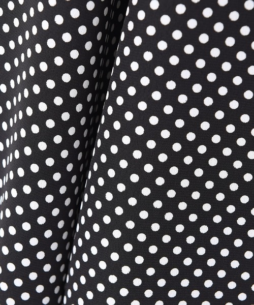 RAW FUDGE（ローファッジ）の「フリル配色ドットブラウス（シャツ/ブラウス・レディース・ブラック/ネイビー/オフホワイト・M）」の18枚目の写真